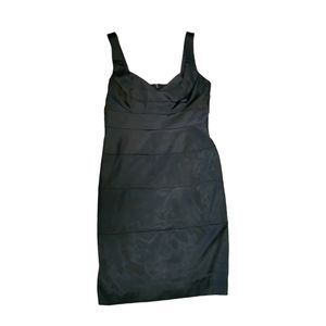 NWT FAUX LEATHER LONDON TIMES DRESS